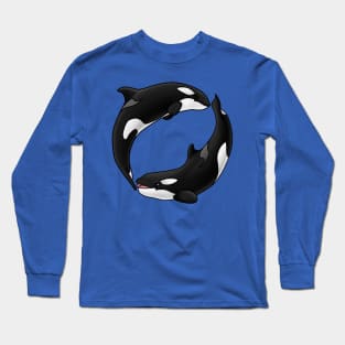 Double Orca Circle Long Sleeve T-Shirt